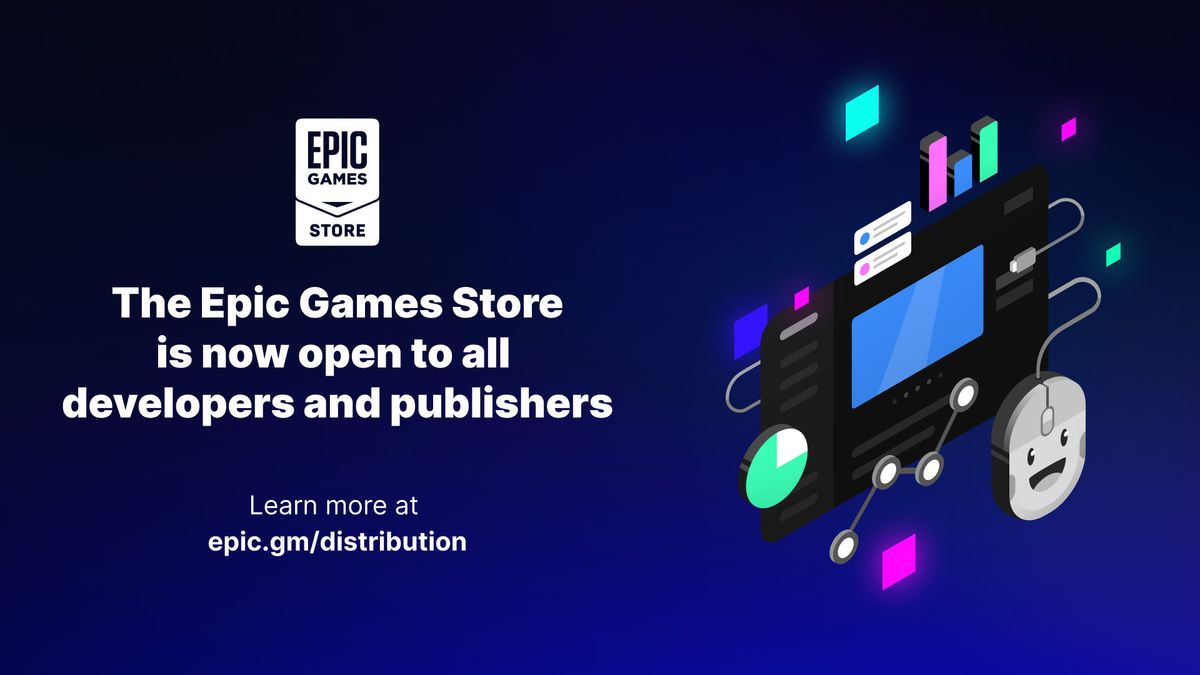 Pengembang Kini Bisa Terbitkan Gim Sendiri di Epic Games Store