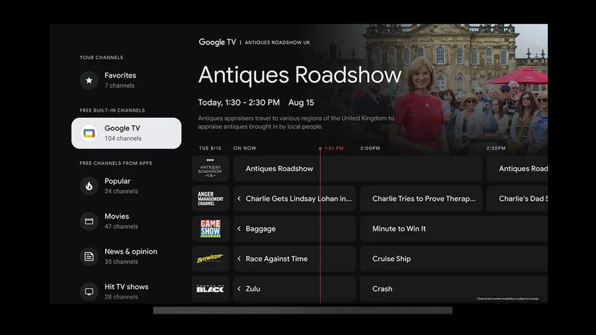 Google Launches More Than 25 New Channels On Google TV