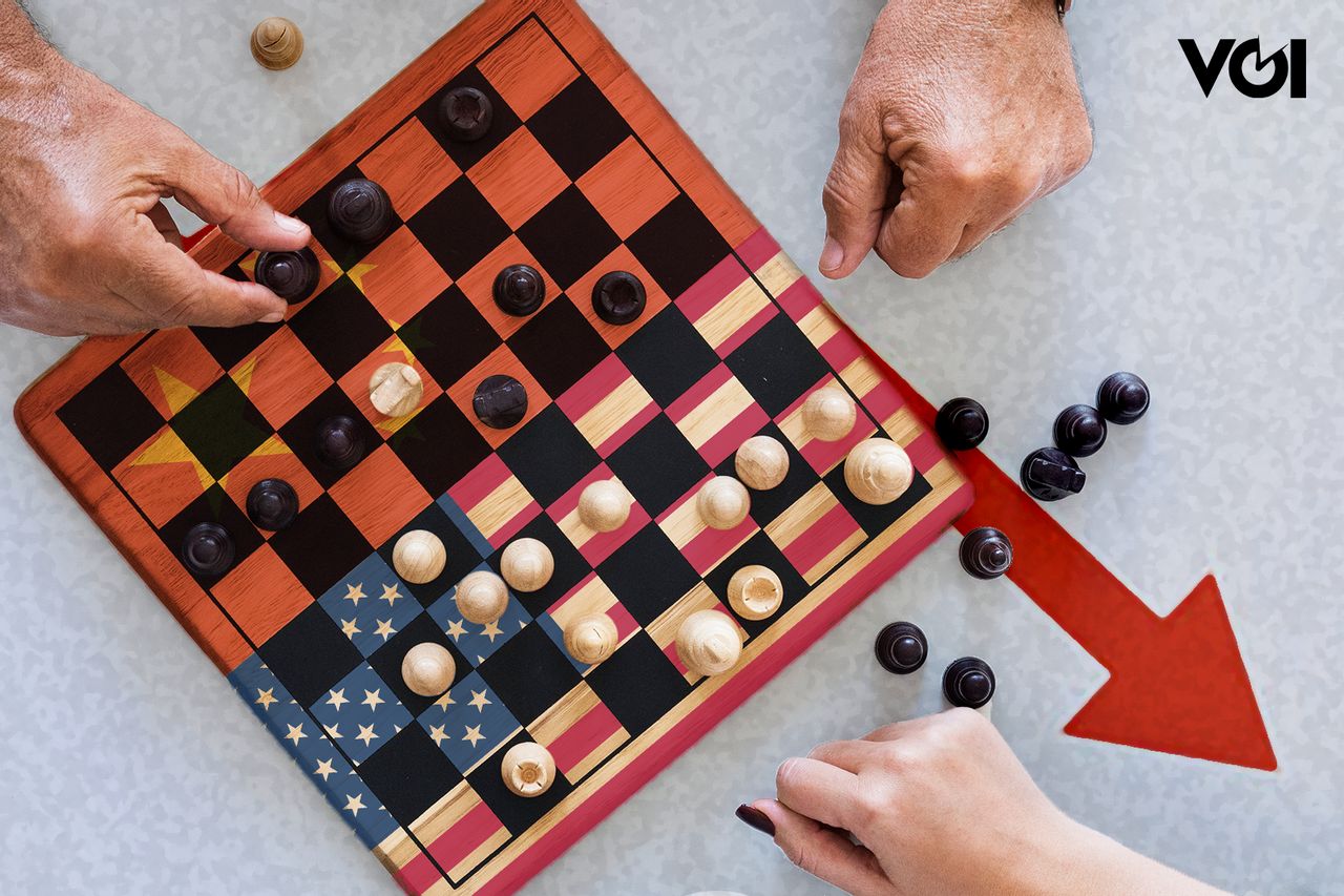 アメリカと中国の貿易戦争、戦術と断片の間