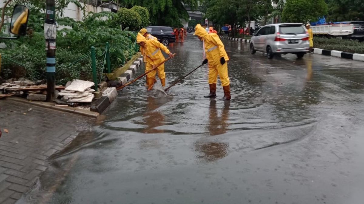 ジャカルタ州政府による洪水克服に対する不作体ではない垂直排水の認識