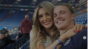 Conor Gallagher Entertained By His Girlfriend After Being Replaced In The Last Match Of The Euro 2024 Group
