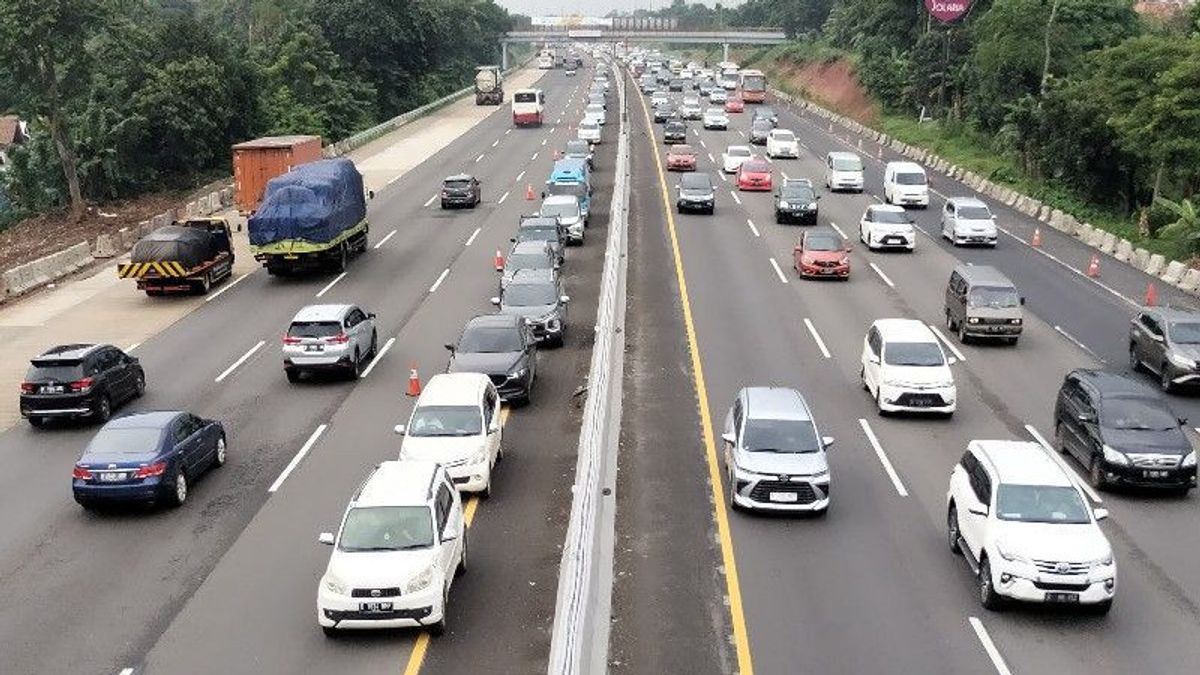 Jasamarga Is Starting To Implement Traffic Against Flow Engineering In Karawang Km 47 To Dawuan Km 61