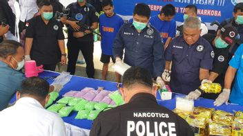 31 Trafiquants De Drogue Arrêtés Par La Police De Sumatra Du Sud