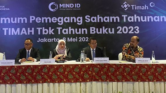 خسارة قدرها 449 مليار روبية إندونيسية هي السبب في أن PT Timah لا توزع أرباحا للسنة المالية 2023