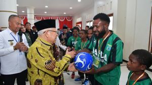 Peresmian Program Strategis Papua Pegunungan Rampung, Wapres Sapa Pemain Futsal Bakal Tanding di PON XXI