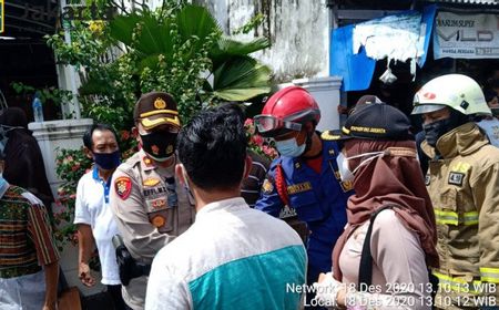 Kebakaran di Pasar Minggu yang Tewaskan Suami-Istri Diduga karena Selang Tabung Gas Bocor