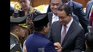 与Anies Baswedan同情,Prabowo Subianto表现出激烈的态度