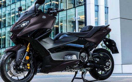 Yamaha TMax Tech Max 2024 Dapat Skema Warna Baru, Harganya Tak Berubah