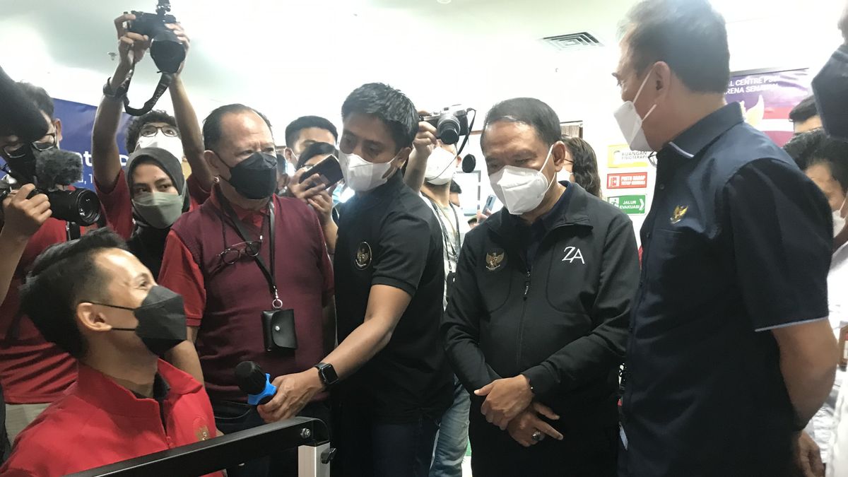  Menpora Harap Medical Center PSSI Dorong Prestasi Sepak Bola Indonesia