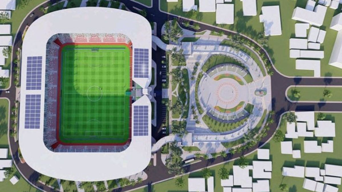 Revitalisasi Stadion Teladan Medan Telan Anggaran Rp560 Miliar