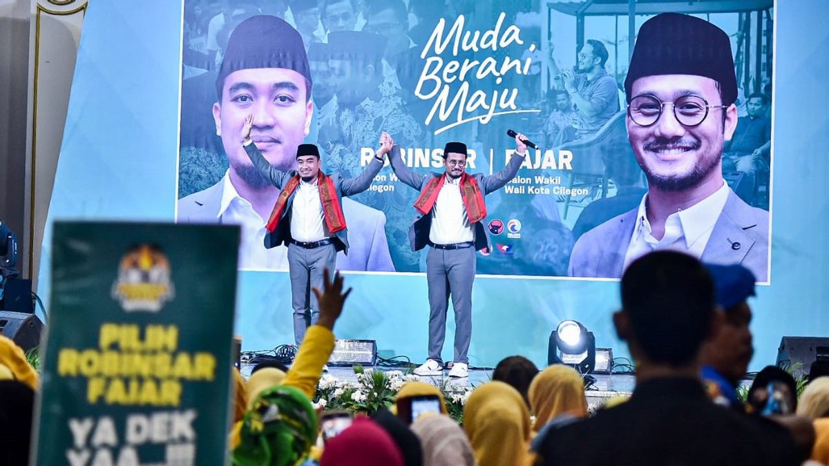 Thousands Of Masses Declaration Ready To Win Young Cilegon Robinsar - Fajar Pair