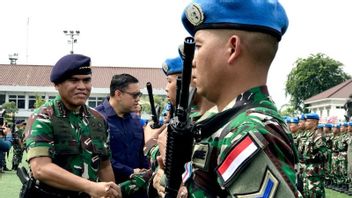 Welcoming The Return Of 119 Indonesian Navy Soldiers On A Lebanese Peace Mission, KSAL Please Arrange A Leave Period