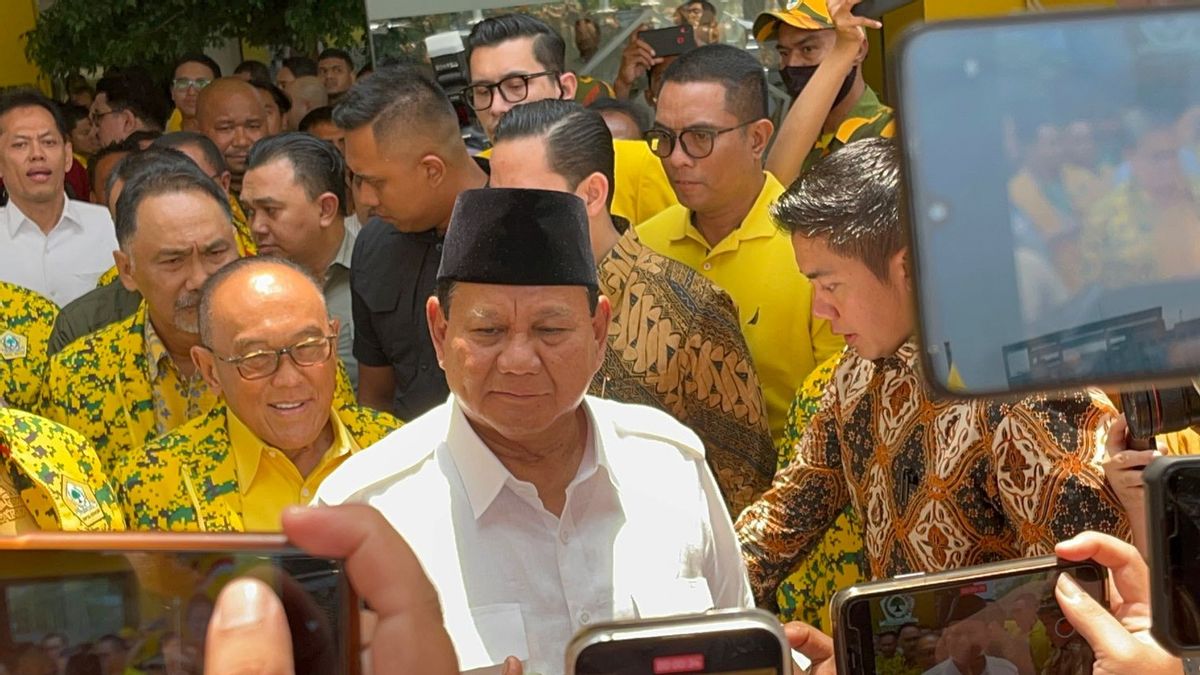 Regarding The Plan To Meet Gibran After Being Promoted By Golkar To Become A Vice Presidential Candidate, Prabowo: As Soon As Possible