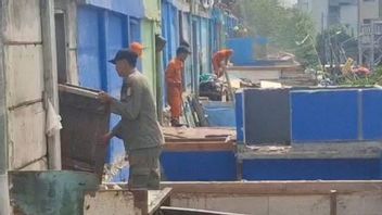 35 Illegal Buildings Where Prostitution In Gang Royal Tambora Was Dismantled By Residents And Joint Officials