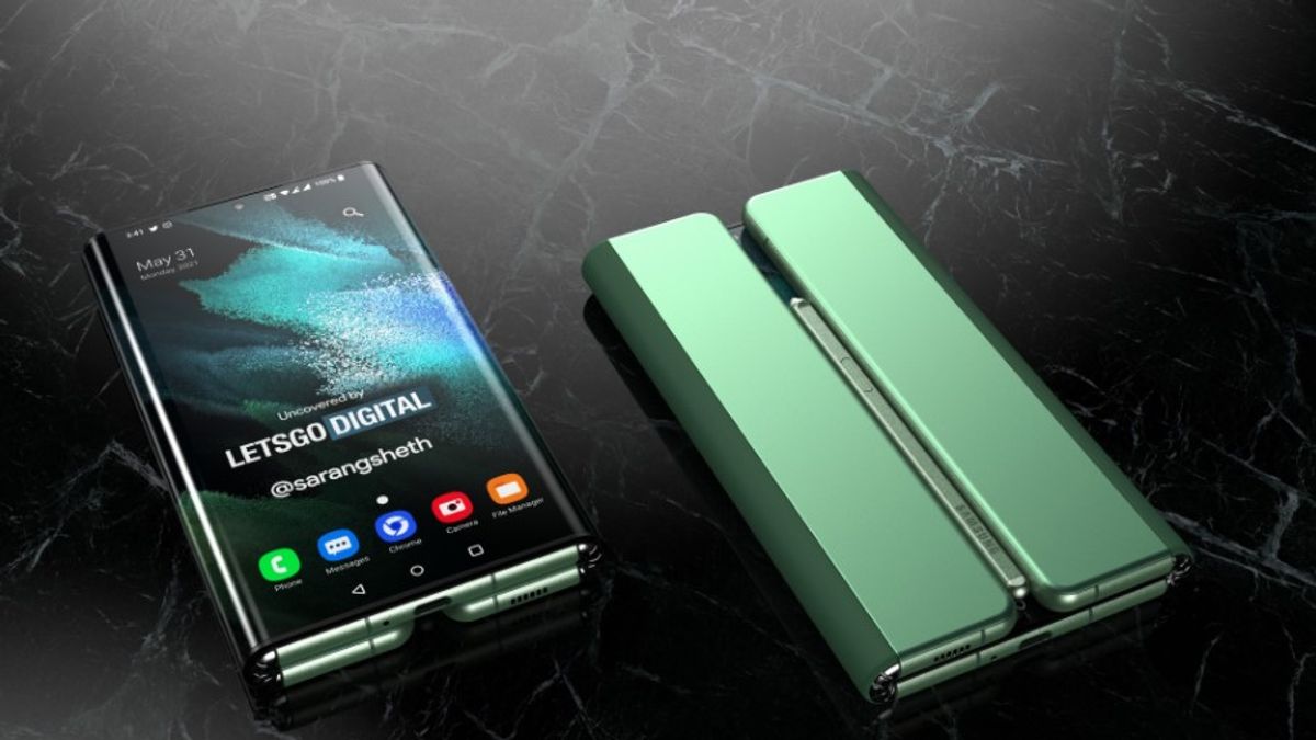 Rumor HP Layar Tiga Lipat Milik Samsung Bernama Galaxy Z Fold Tab