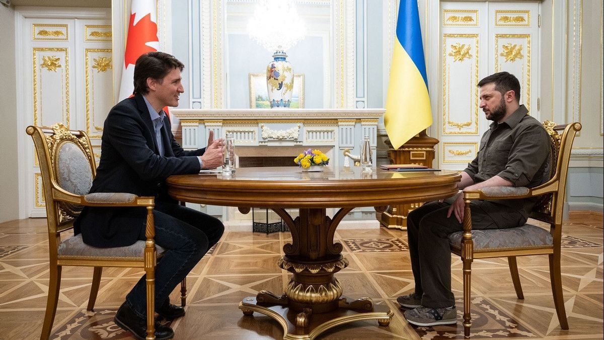 PM Kanada Sebut Putin Akan Kalah di Ukraina