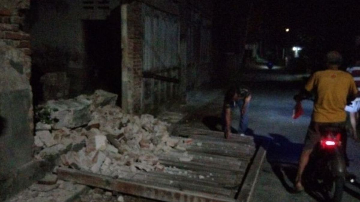 Sejumlah Rumah di Bantul Rusak Akibat Gempa M 6,4 Yogyakarta