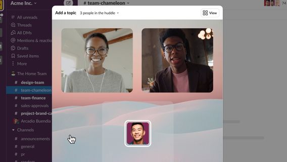 يمكن للعديد من الحاضرين في Slack Huddles الآن مشاركة الشاشة في وقت واحد