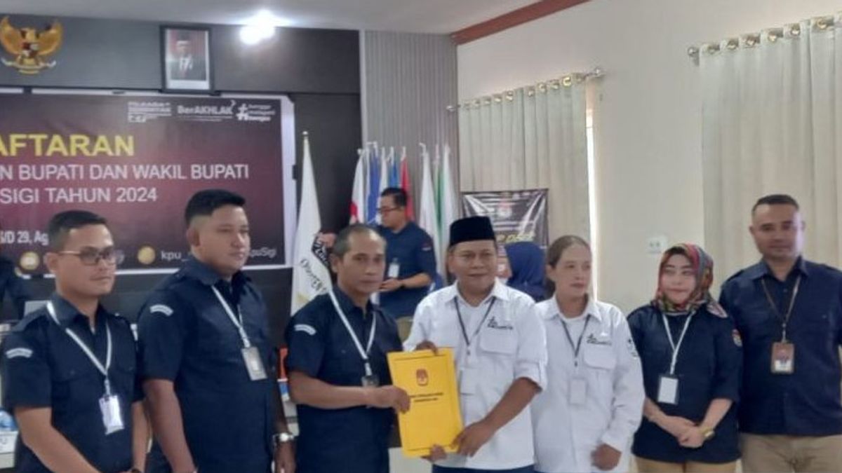 The ASN Resignment Letter Is Not Complete, Registration For The Central Sulawesi Sigi Cabup Candidate Is Rejected By The KPU