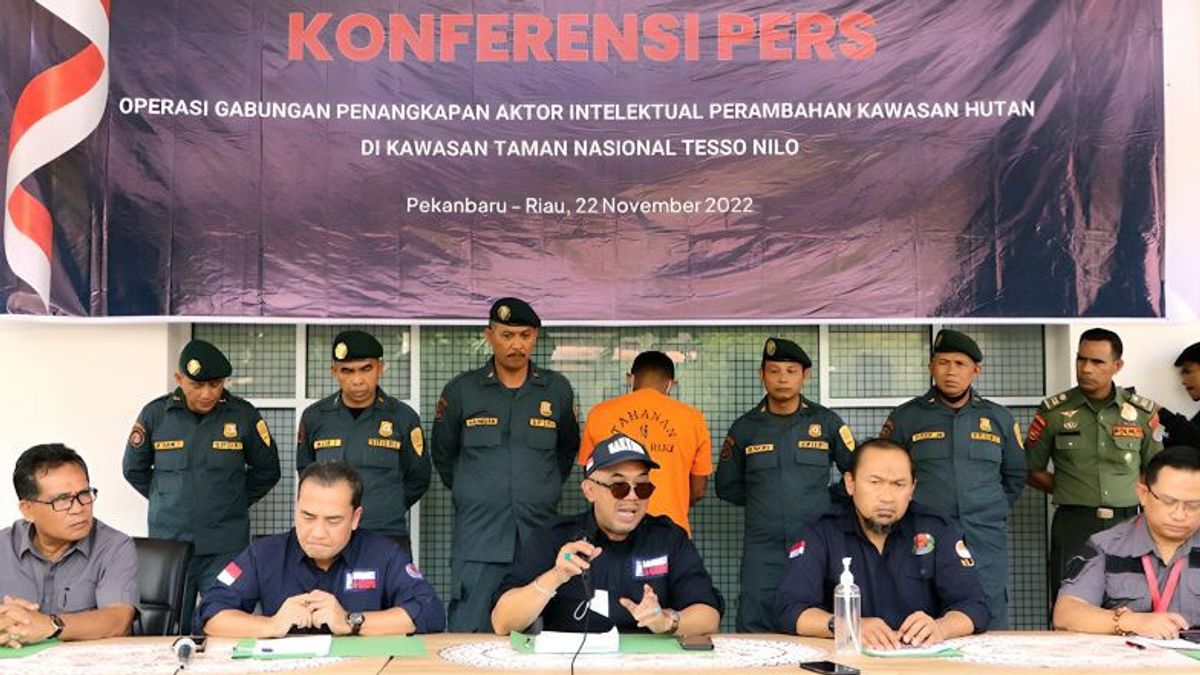 KLHK Apresiasi Vonis Perusak Taman Nasional Tesso Nilo di Riau