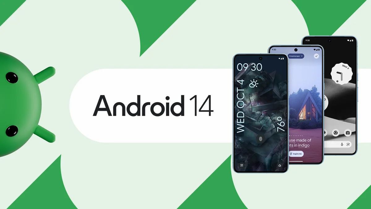 Android 14を更新し、その利点を認識している携帯電話のリスト