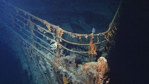 Untuk Pertama Kalinya Video Rekaman Bangkai Titanic Dirilis