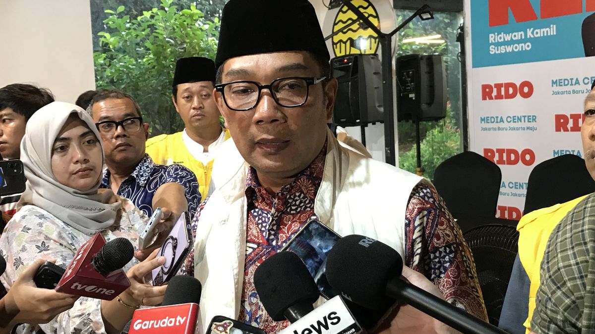 La réponse de Ridwan Kamil après son éligibilité dépassée par Pramono-Rano : L’enquête n’est pas déterminante pour le destin