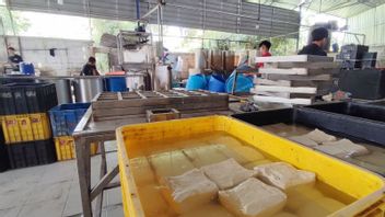 BPOM停止在帕隆茂物无证正式豆腐厂的强制活动