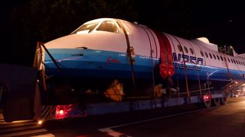  L’avion N-250 Gatotkaca Arrive à Son Dernier Lieu De Repos
