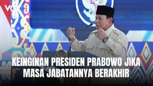 Janji Presiden Prabowo Sampai Masa Jabatannya Berakhir