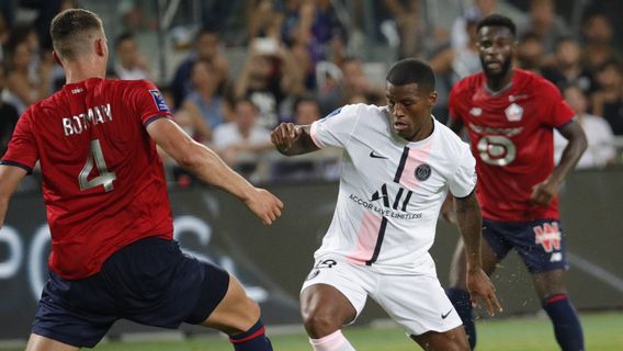 里尔 Vs Psg 1 - 0： 巴黎人翁邦 · 坦帕 · 姆巴佩 · 丹 · 内马尔 · 迪 · 特罗菲冠军