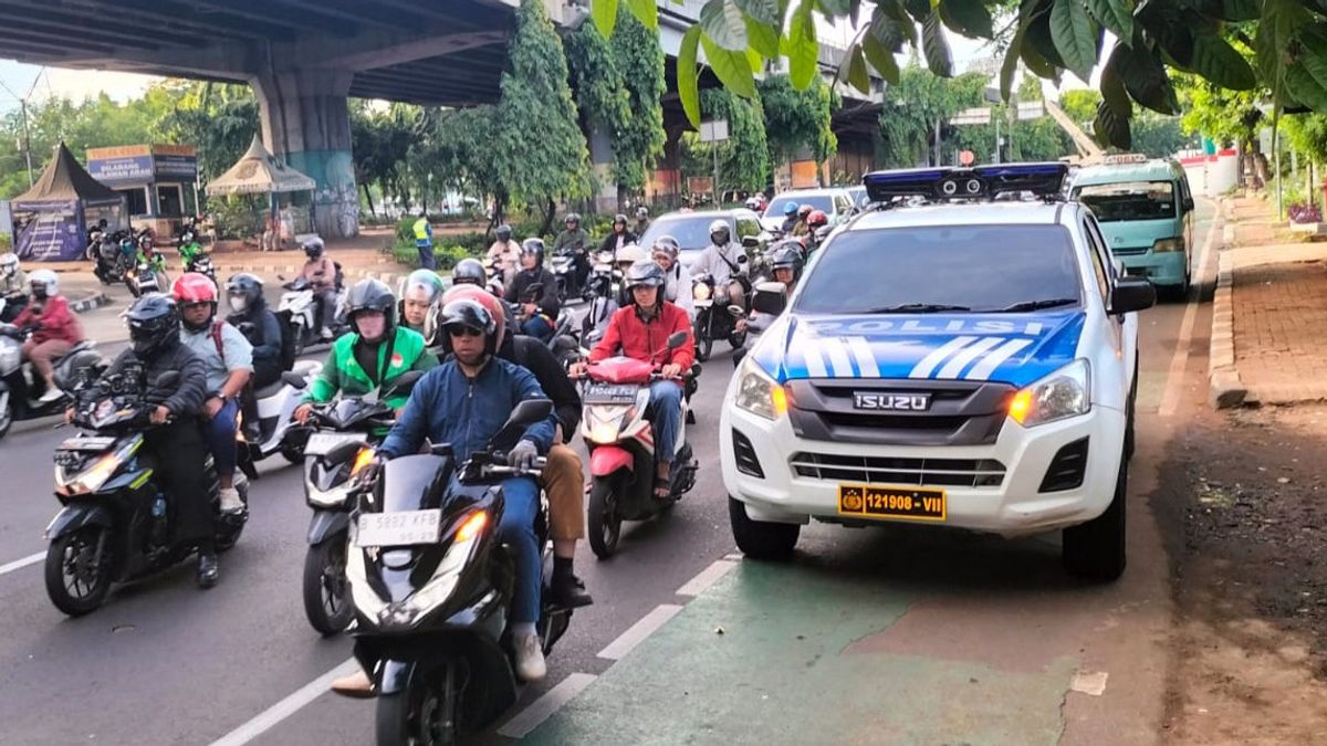 Jumlah Pelanggar Hari Pertama Operasi Zebra di Dua Titik Jakarta Timur  