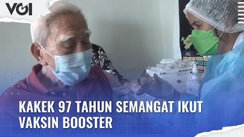 VIDEO: 97-Year-Old Grandfather Excited To Join Booster Vaccines