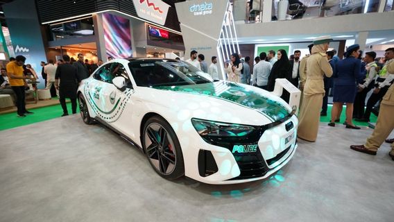 Deretan <i>Supercar</i> Kepolisian Dubai Bertambah, Giliran 100 Unit Audi RS versi Listrik Bergabung 