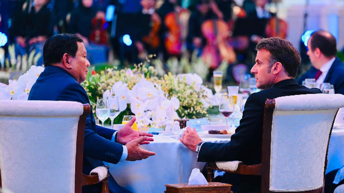 Makan Malam Prabowo dan Macron Disuguhkan Menu Khas Indonesia, dari Soto Banjar hingga Sate Maranggi
