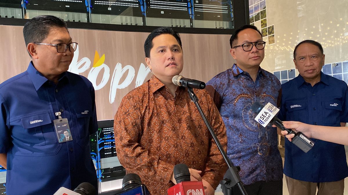 Jelang Akhir Masa Jabatan, Erick Thohir Sebut Ada Empat Proyek Strategis Belum Rampung