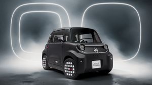 Sambut Hantu Listrik: Citroën Ami Dark Side Edisi Serba Hitam Buka Pemesanan di Malam Halloween Ini