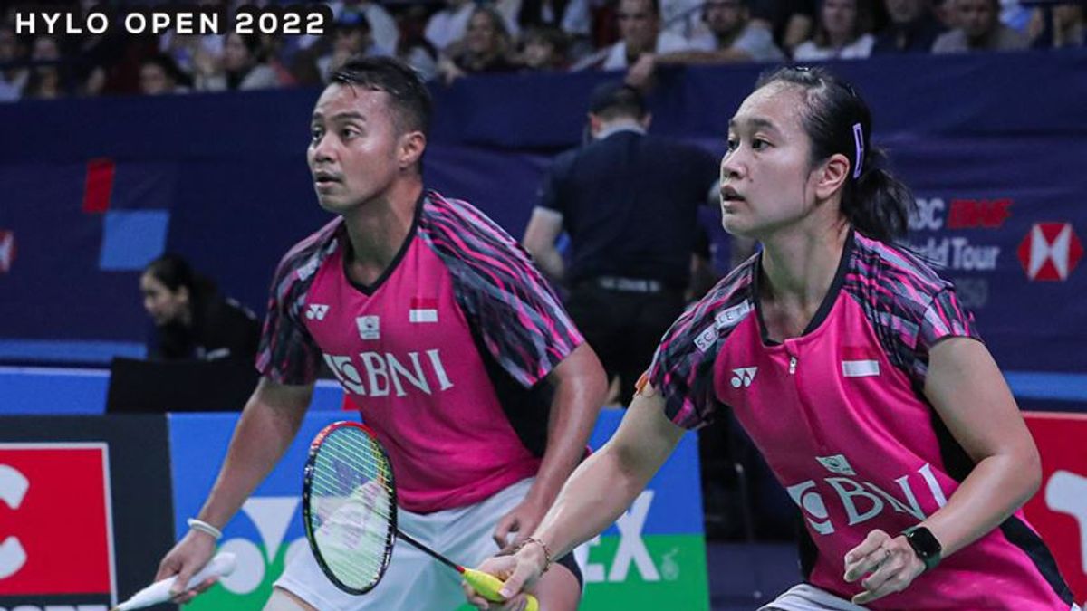 The Composition Of The Vice-Indonesian Match At The 2022 Hylo Open Semifinals Rehan/Lisa Have