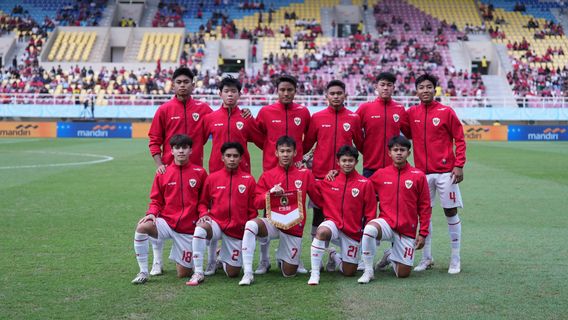 印度尼西亚U-16在2024年AFF U-16杯中排名第三:不要大头!