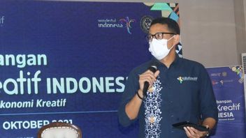 Sandiaga Uno: Pelaku Usaha Harus Berinovasi Untuk Kembangkan Ekonomi Kreatif