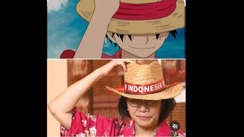 Sri Mulyani's Funny Pose Ala Monkey D Luffy One Piece, Turns Out There Is A Moral Message