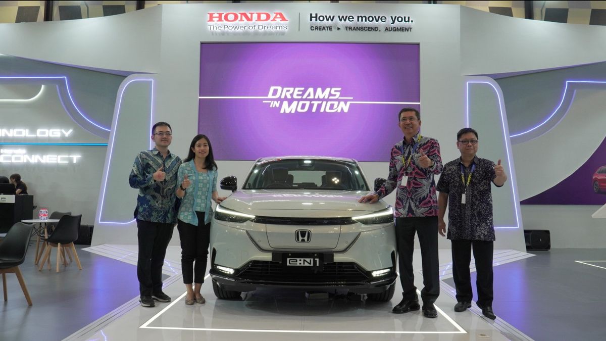 Honda Tampilkan Inovasi Terbaru di GIIAS Semarang 2024, Hadirkan Mobil Hybrid dan SUV Listrik