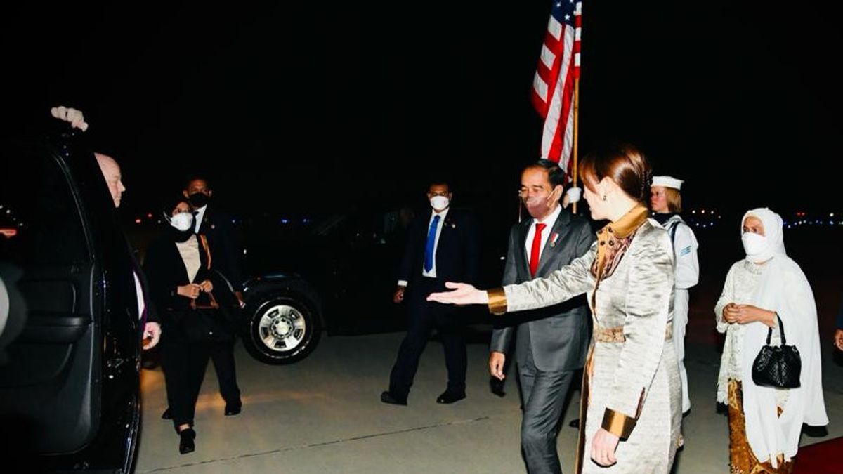 Setelah Terbang Hampir 24 Jam, Jokowi Akhirnya Tiba di AS