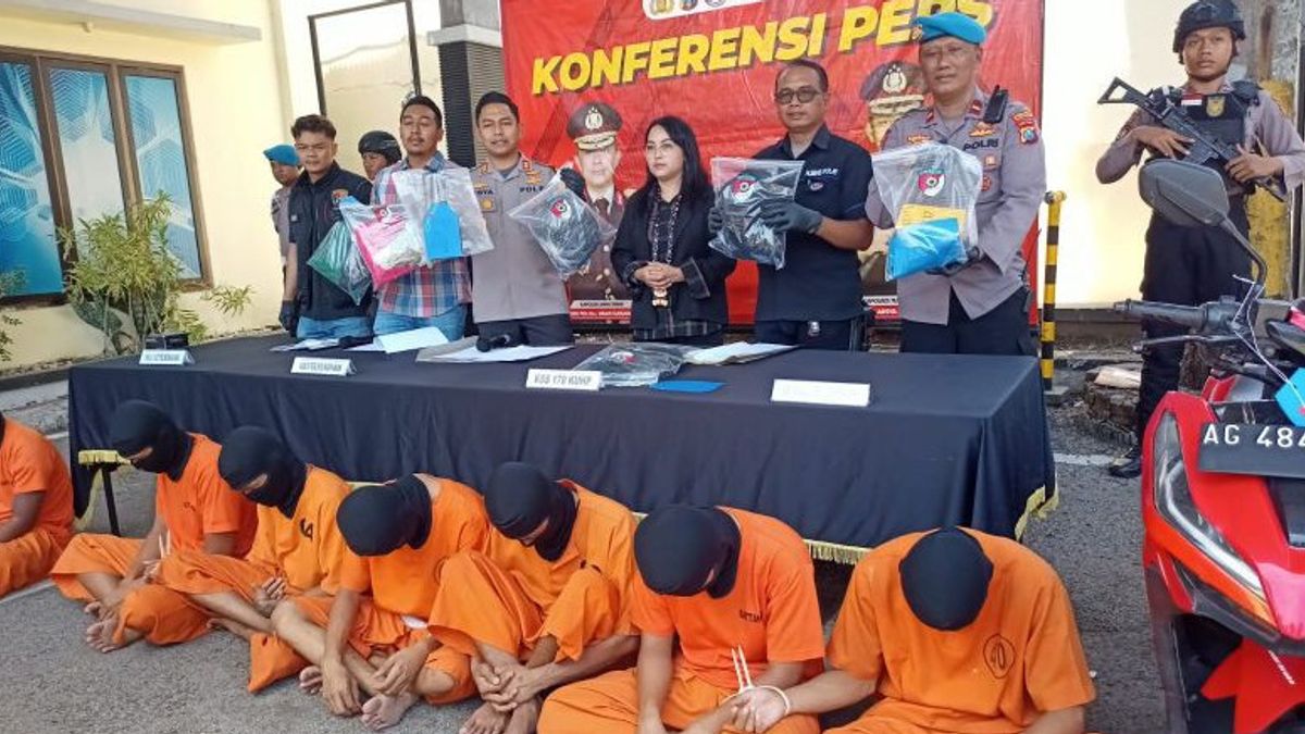Police Hold Pesilat Which Causes Chaos In Tulungagung