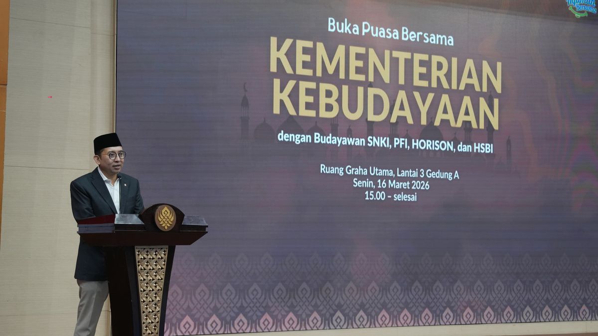 Menteri Kebudayaan Dorong Tradisi Iftar Jadi Warisan Budaya, Gandeng Organisasi Budaya
