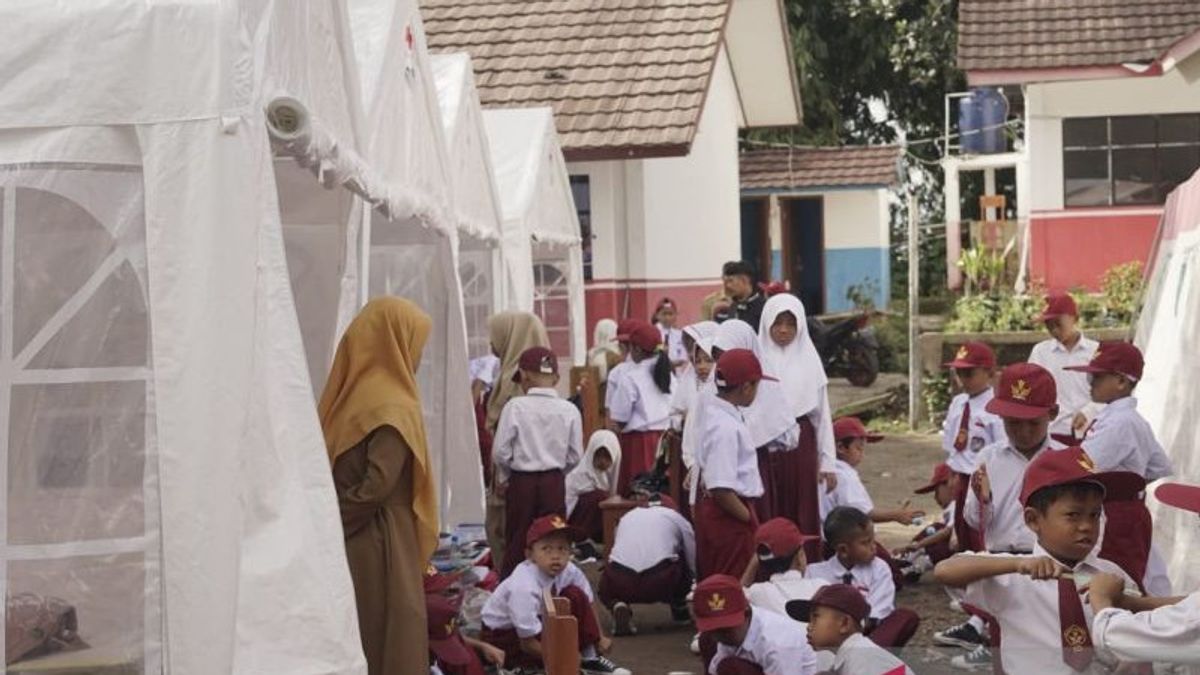 Cianjur Regency Government Targets Building A Damaged School Mobilized By A 3 Months Earthquake