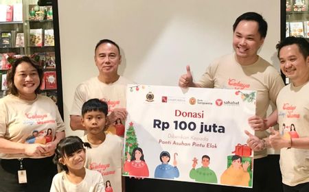 Sambut Hari Raya Natal, Bank Sampoerna Salurkan Dana Pendidikan bagi Anak-Anak Panti Asuhan Pintu Elok