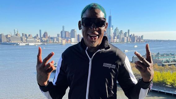 Dennis Rodman Berulah Lagi, Emoh Pakai Masker dalam Penerbangan LA-Florida