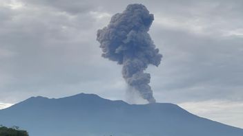 Gunung Marapi Sumbar Erupsi Selama 25 Detik
