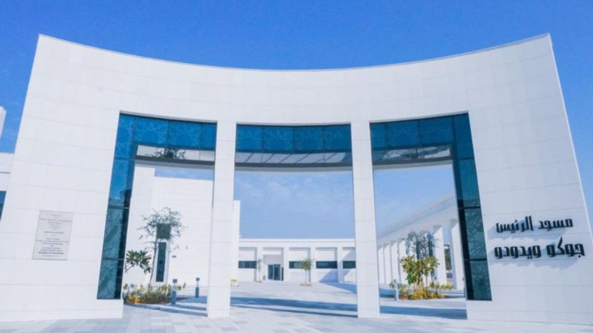 La mosquée présidentielle Joko Widodo à Abu Dhabi a été officiellement ouverte